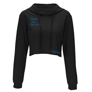 Croped Black/Blue - Belle Moi