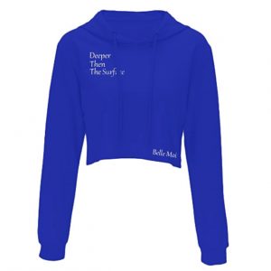 Croped Blue/White - Belle Moi