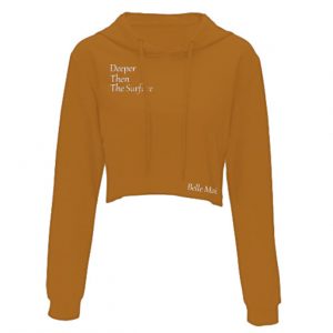 Cropped Brown/White - Belle Moi