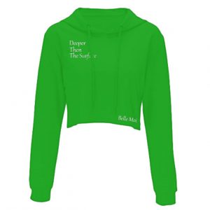 Cropped Green/White - Belle Moi