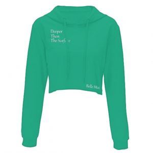 Cropped Green/White - Belle Moi