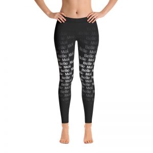 Leggings Black/White - Belle Moi
