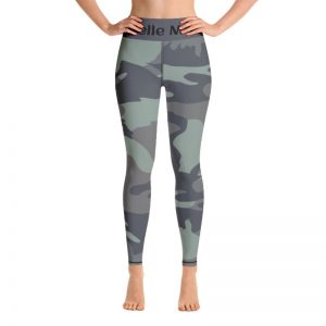 Camouflage Green Leggings - Belle Moi