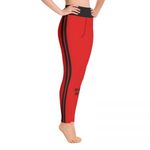 Sports Leggings Red/Black - Belle Moi