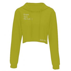 Cropped Mustard/White - Belle Moi
